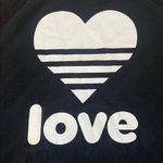 John Eshaya Love Graphic Short Sleeve TShirt Black Size Small Photo 1