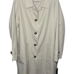 Bernardo  Tan Khaki Modern Trench Coat Size Large women's NWT New Wind Proof Photo 0