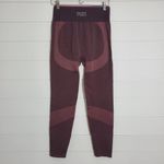 PINK - Victoria's Secret  Seamless Workout Legging Merlot Maroon Womens Size L‎ Photo 1