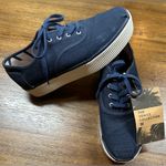 Toms  Women’s 8.5 Cordones Boardwalk Navy Blue Platform Sneakers Casual Shoes Photo 0