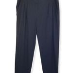 Trina Turk Women's Size 12 Gray Cuffed, Cropped, Dress Pants Photo 0