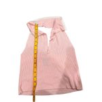 Forever 21 ribbed baby pink halter open back crop top Photo 2