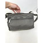 LeSportsac Deluxe Everyday Nylon Bag Taupe Gray Photo 2