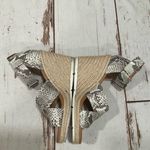 Treasure & Bond  POPPY ESPADRILLE WEDGE SNAKE PRINT WEDGE SANDALS Photo 3