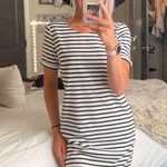 Sophie & Trey Striped T-shirt Dress Photo 0