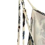 American Eagle  Maxi Womens Size Medium Long Floral Keyhole Tassel Tie Dress Photo 6