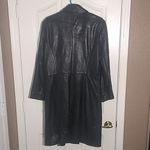 FINAL MARKDOWN Ladies' 212 america genuine leather coat (large) Black Photo 7