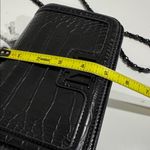 Badgley Mischka crocodile-embossed crossbody or clutch bag EUC Photo 4