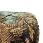 Coach  LYNN LEATHER HOBO SOHO EMBOSSED PYTHON 🐍🐍 Tan/Black F17419 Photo 3