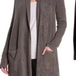 Barefoot Dreams CozyChic Lite Knit Long Open Cardigan Petite Plus Size 2X Photo 0