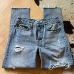 GRLFRND  Karolina Jeans In A Little More Love Size 27 Straight Leg Distressed‎ Photo 2