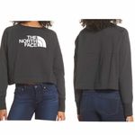 The North Face  cropped pullover Sweatshirt Size S in Black Photo 1