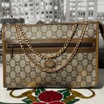 Gucci Authentic Rare  Plus GG Monogram Clutch Photo 2