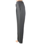 Joie  Women's Gray Pleated Straight High Waist Ankle Trousers Dress Pants Size 4 Photo 1