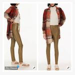 Aritzia Wilfred Free Charm High Waisted Vegan Leggings Rustical Brown Photo 2