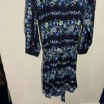 Lane Bryant NWT Long-Sleeve Belted Midi Shirt Dress In Navy Blue Size 22 Photo 4