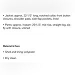 Le Suit  Women's Gray/Black Checkered 2 Pc Suit- Size 10 Photo 4