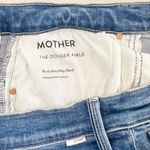 Mother Denim The Dodger Ankle High Rise Wide Leg Cropped Jeans Blue Plus Size 33 Photo 8