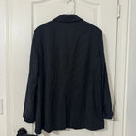 Reformation NWOT Classic Relaxed Lapel Blazer
BLACK & WHITE STRIPE Size Large Photo 7