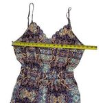 Forever 21  Women Size Medium Romper Adjustable Strap Lined Summer 3-347 Photo 7