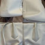 Dagne Dover  Signature Tote Legend in Linen Coated Canvas Travel Work Laptop Bag Photo 2