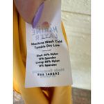 Marine layer  Plunge One Piece Swimsuit in Yellow Hibiscus Floral Size Small NWOT Photo 6