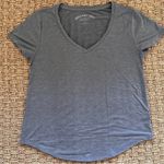 Aeropostale Gray V-Neck Women's Seriously Soft Perfect V Top medium Photo 3