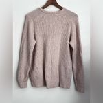J.Crew  beige crewneck sweater Merino Wool Alpaca blend M Photo 1