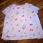 secret treasures Women’s  beach summer theme pajama top. Size large Photo 0