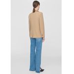 ANINE BING NEW Madeleine Blazer in Deep Sand Photo 3