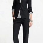 J.Crew 1035 Bi Stretch Wool Black Blazer (Size 6P) Photo 1