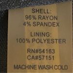 Ellen Tracy  black stretch jersey dress w/waist-belt & gold buckle. Size 20W. EUC Photo 12