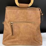 Vintage Womens Tan 3 Way Convertible Bag SKU 6408 Photo 1