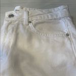 Mango  Women’s White Mid Rise Straight Jean Photo 6