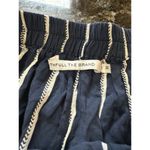 Revolve Faithful The Brand off Shoulder Blouse Stripped Flowy Sz M Retails $138 Blue Size M Photo 5