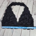 Urban Outfitters Out From Under Black Lace Halter Bra XL Crochet Bralette NWT Photo 6