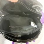 Bratz Mini Backpack Purse Black Patent Pink Lips Y2K Baddie Bratcore Photo 2