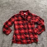 Wondershop Plaid Pajama Set SIZE S Red Photo 2