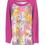 LOGO By Lori Goldstein EUC LOGO Lori Goldstein Hand Tie-Dyed Sweater Size Large Photo 0