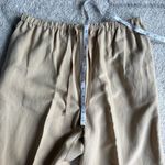 Kate Hill NWT Tan/Beige Silk Linen Luxury Blend 2-Piece Set Jacket & Pants Sz 10 Photo 13