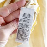 J.Crew Long Sleeve Crewneck Cardigan in Premium Ultrafine Cotton Butter Yellow Photo 4