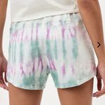 TIE DYE SHORTS Green Size XS Photo 2