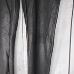 Spanx Black Shiny Faux Leather Leggings Womens M Photo 5