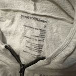 Good hYOUman  Breathe in the Future Breathe out the past 1/2 zip Sweatshirt Photo 3