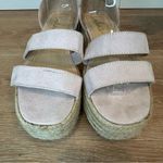 Lulus  Suede Powder Blush Espadrille Sandals Photo 6