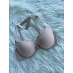 SKIMS  Fits Everybody Push Up Demi Bra Mica Size 34C Photo 2