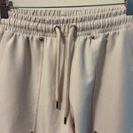 ZARA Sara Stylish Cream Jogger Pants Photo 5
