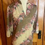 Vintage 70s floral top Size M Photo 3