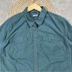 Carhartt Rugged Flex Bozeman Button Down Work Shirt Longsleeve Balsam Green 1X Photo 5