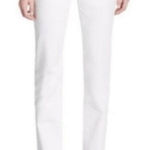 Elie Tahari NWT  Adena Straight Optic White Jeans- Size 25 Photo 0